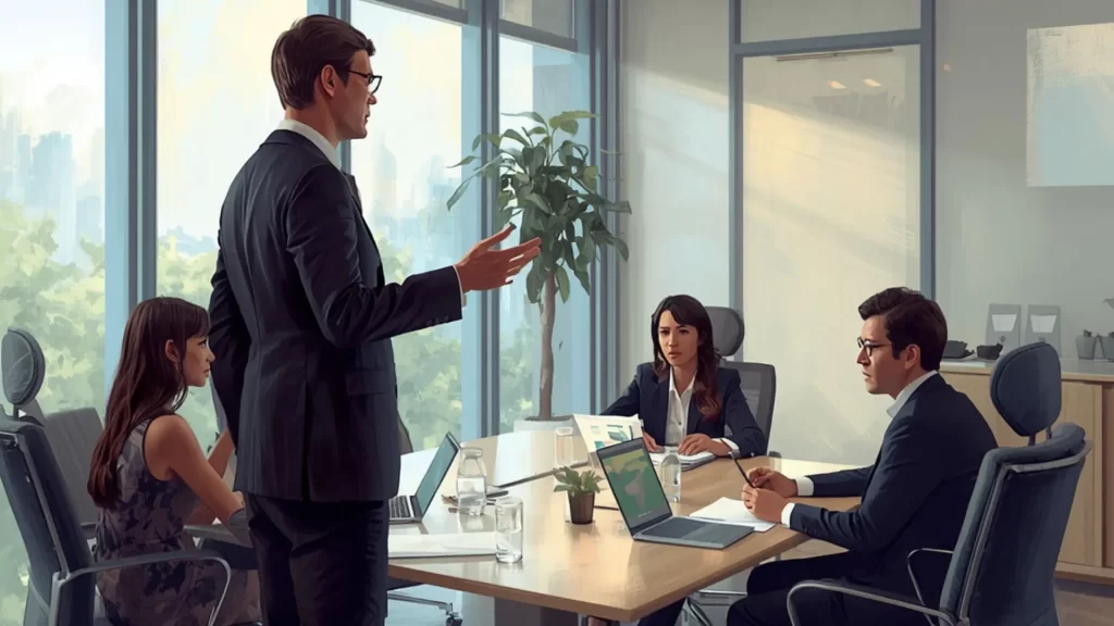 Interpreter for Business Meetings